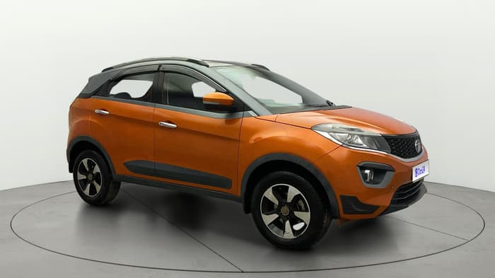 2019 Tata NEXON XZ PLUS PETROL DUAL TONE, Petrol, Manual, 60,760 km, Right Front Diagonal