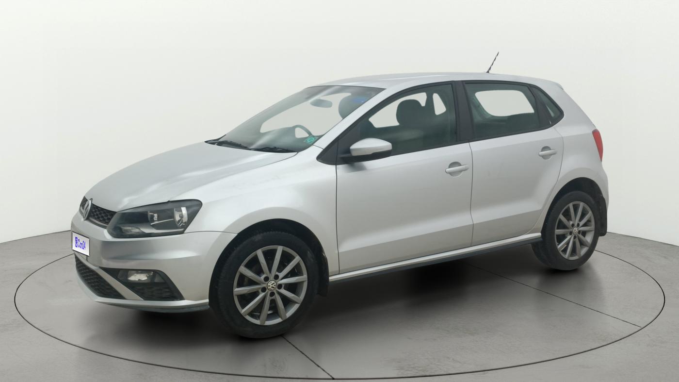 2021 Volkswagen Polo HIGHLINE PLUS 1.0, Petrol, Manual, 1,08,645 km, Left Front Diagonal