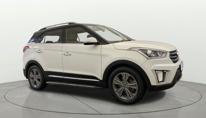 2017 Hyundai Creta SX PLUS 1.6 PETROL SPECIAL EDITION, Petrol, Manual, 1,15,075 km, Right Front Diagonal