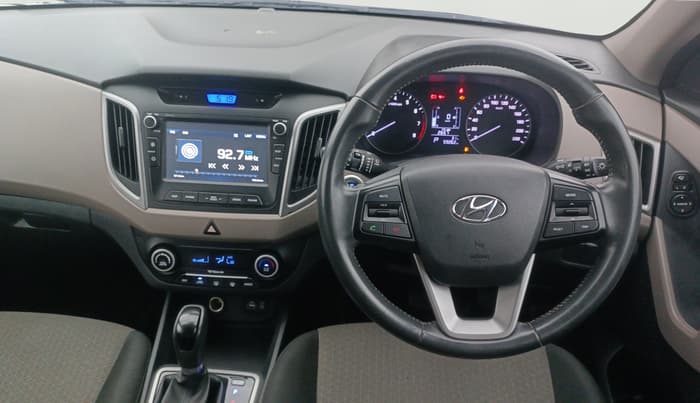 2017 Hyundai Creta SX PLUS AT 1.6 PETROL, Petrol, Automatic, 59,262 km, Steering Wheel Close Up