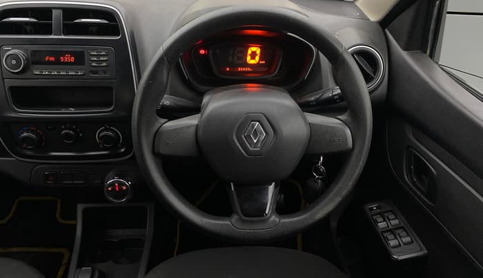 2017 Renault Kwid RXL 1.0 AMT, Petrol, Automatic, 35,466 km, Steering Wheel Close Up
