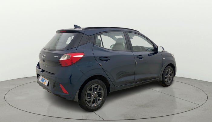 2021 Hyundai GRAND I10 NIOS SPORTZ AMT 1.2 KAPPA VTVT, Petrol, Automatic, 31,249 km, Right Back Diagonal