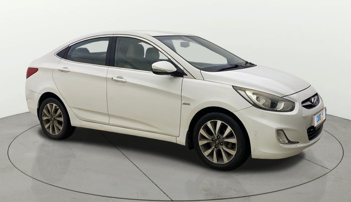 2014 Hyundai Verna FLUIDIC 1.6 CRDI SX AT, Diesel, Automatic, 68,737 km, Right Front Diagonal