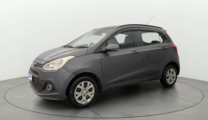 2016 Hyundai Grand i10 SPORTZ 1.2 KAPPA VTVT, Petrol, Manual, 36,091 km, Left Front Diagonal