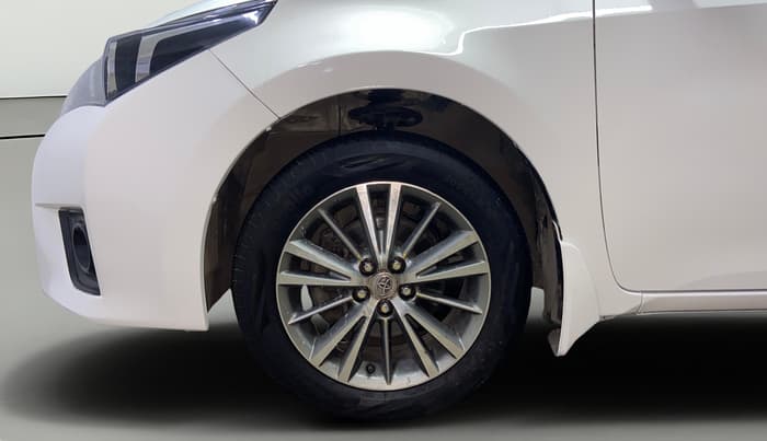 2015 Toyota Corolla Altis VL CVT PETROL, Petrol, Automatic, 1,10,693 km, Left Front Wheel