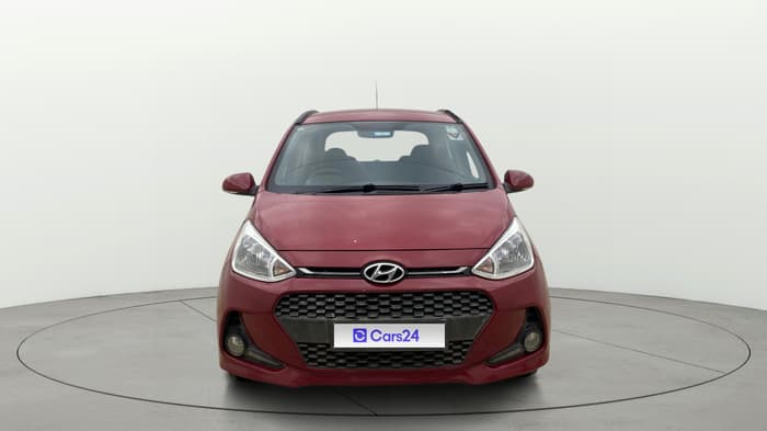 2017 Hyundai Grand i10 SPORTZ AT 1.2 KAPPA VTVT, Petrol, Automatic, 53,380 km, Front