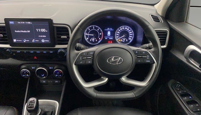 2022 Hyundai VENUE SX 1.5 (O) EXECUTIVE CRDI, Diesel, Manual, 46,065 km, Steering Wheel Close Up