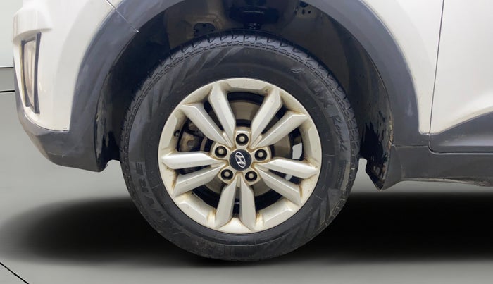 2017 Hyundai Creta S PLUS 1.4 DIESEL, Diesel, Manual, 1,30,442 km, Left Front Wheel