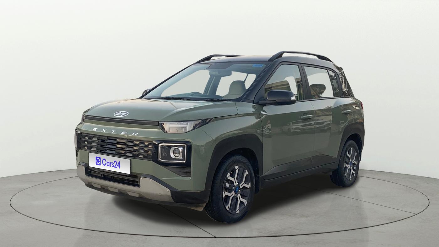 2023 Hyundai EXTER SX (O) CONNECT, Petrol, Manual, 40,524 km, Left Front Diagonal