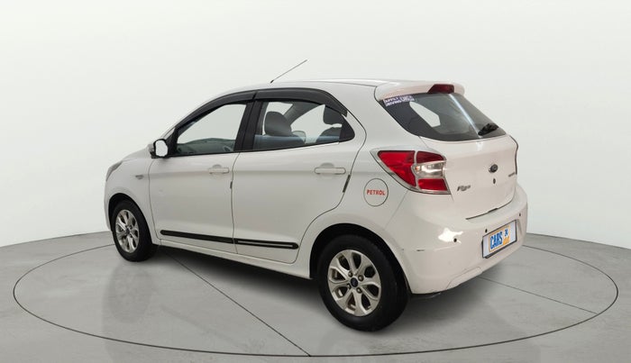 2016 Ford New Figo TITANIUM 1.2 PETROL MT, CNG, Manual, 84,195 km, Left Back Diagonal