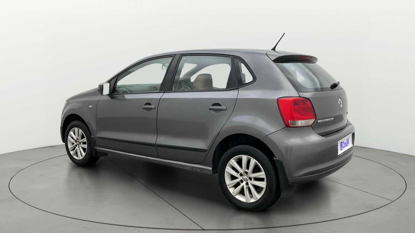 2013 Volkswagen Polo HIGHLINE DIESEL, Diesel, Manual, 1,02,202 km, Left Back Diagonal