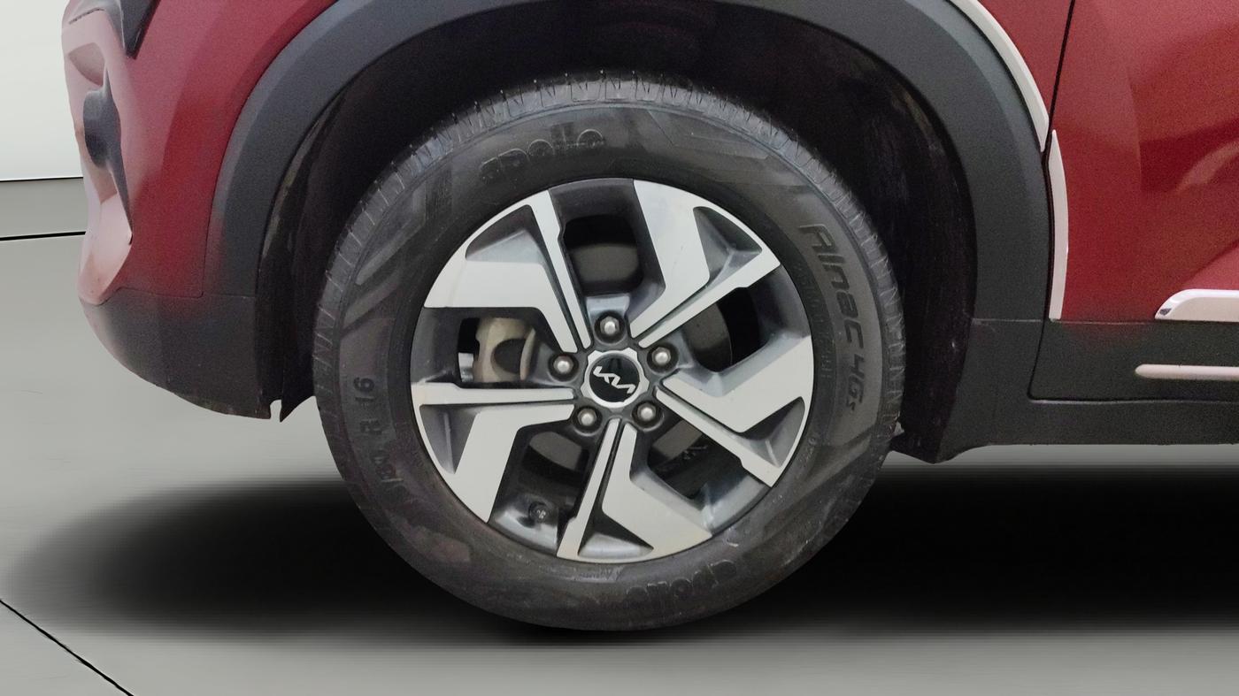 2021 KIA SONET HTX 1.0 IMT, Petrol, Manual, 51,241 km, Left Front Wheel