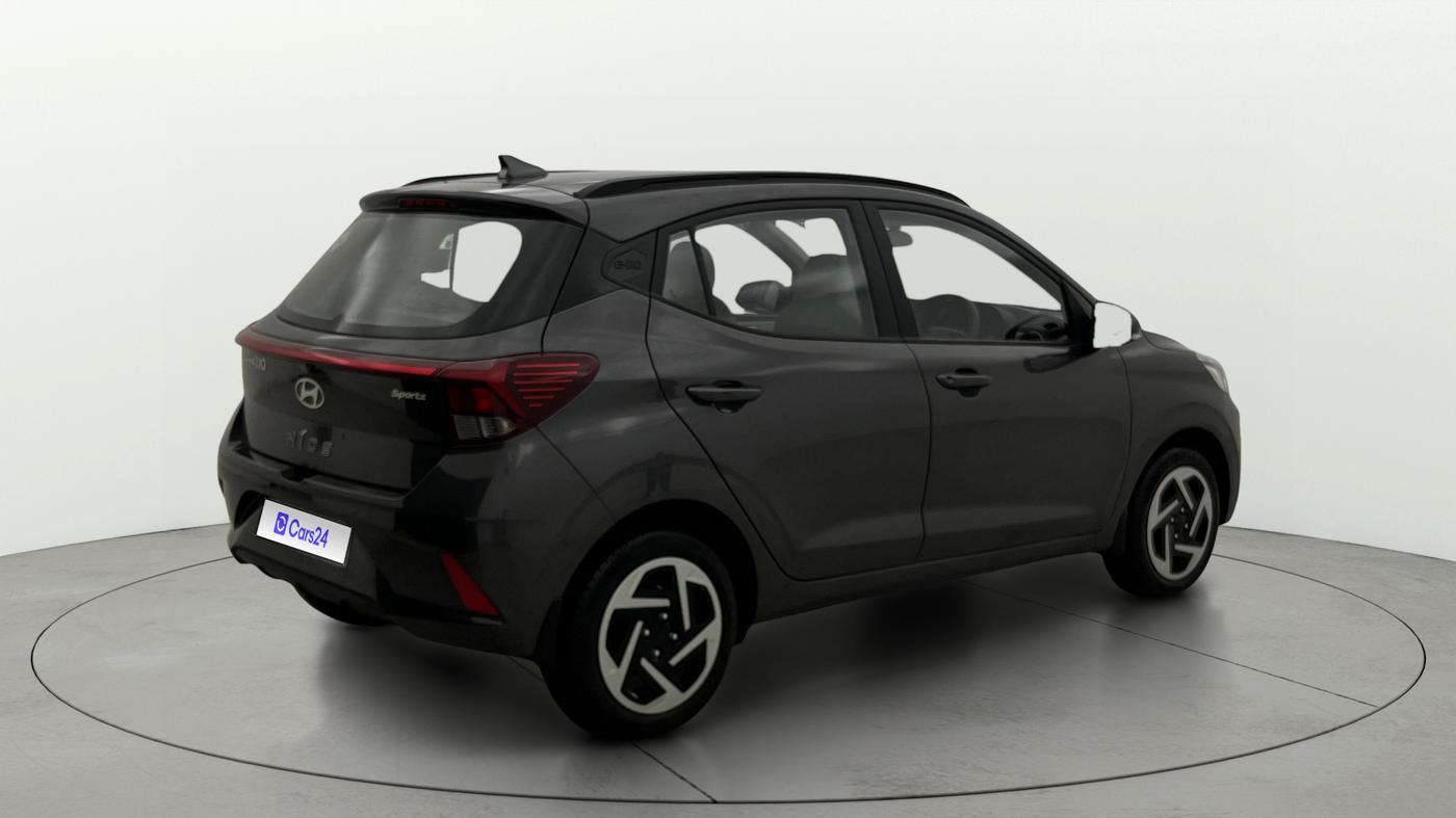 2024 Hyundai GRAND I10 NIOS SPORTZ 1.2 KAPPA VTVT CNG, CNG, Manual, 3,510 km, Right Back Diagonal