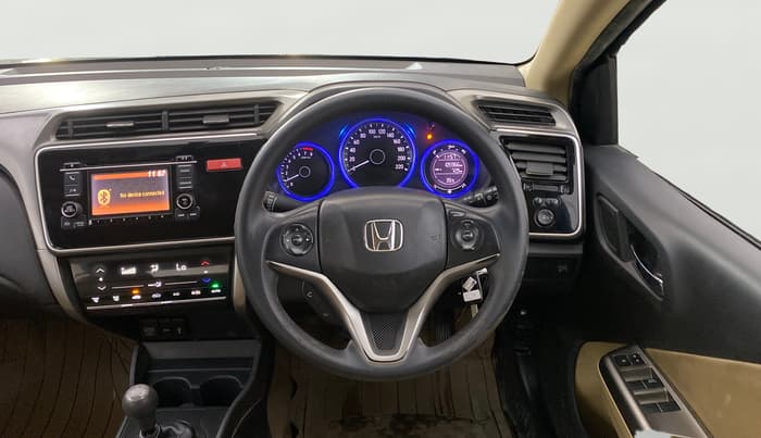 2015 Honda City 1.5L I-VTEC V MT, Petrol, Manual, 1,05,966 km, Steering Wheel Close Up