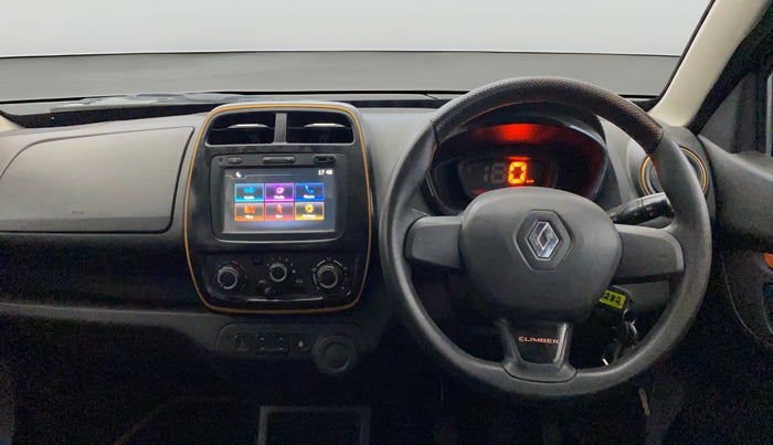2018 Renault Kwid CLIMBER 1.0, Petrol, Manual, 39,907 km, Steering Wheel Close Up