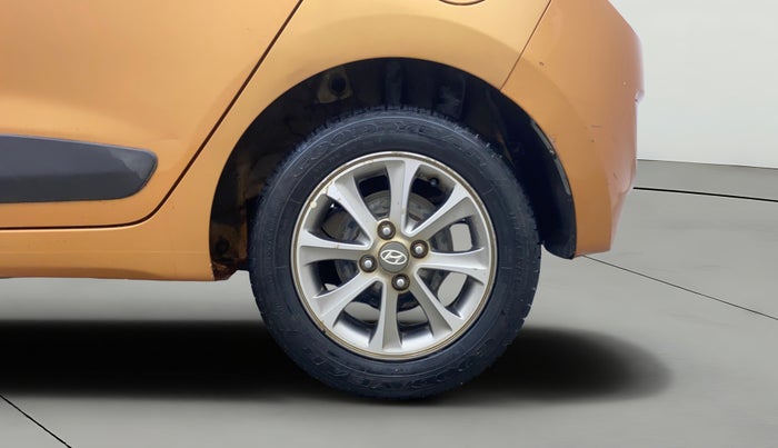 2015 Hyundai Grand i10 ASTA (O) 1.2 KAPPA VTVT, Petrol, Manual, 59,367 km, Left Rear Wheel