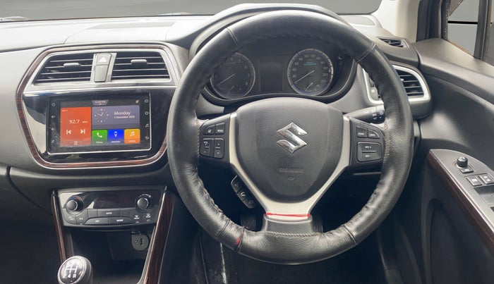 2022 Maruti S Cross ZETA 1.5, Petrol, Manual, 27,846 km, Steering Wheel Close Up
