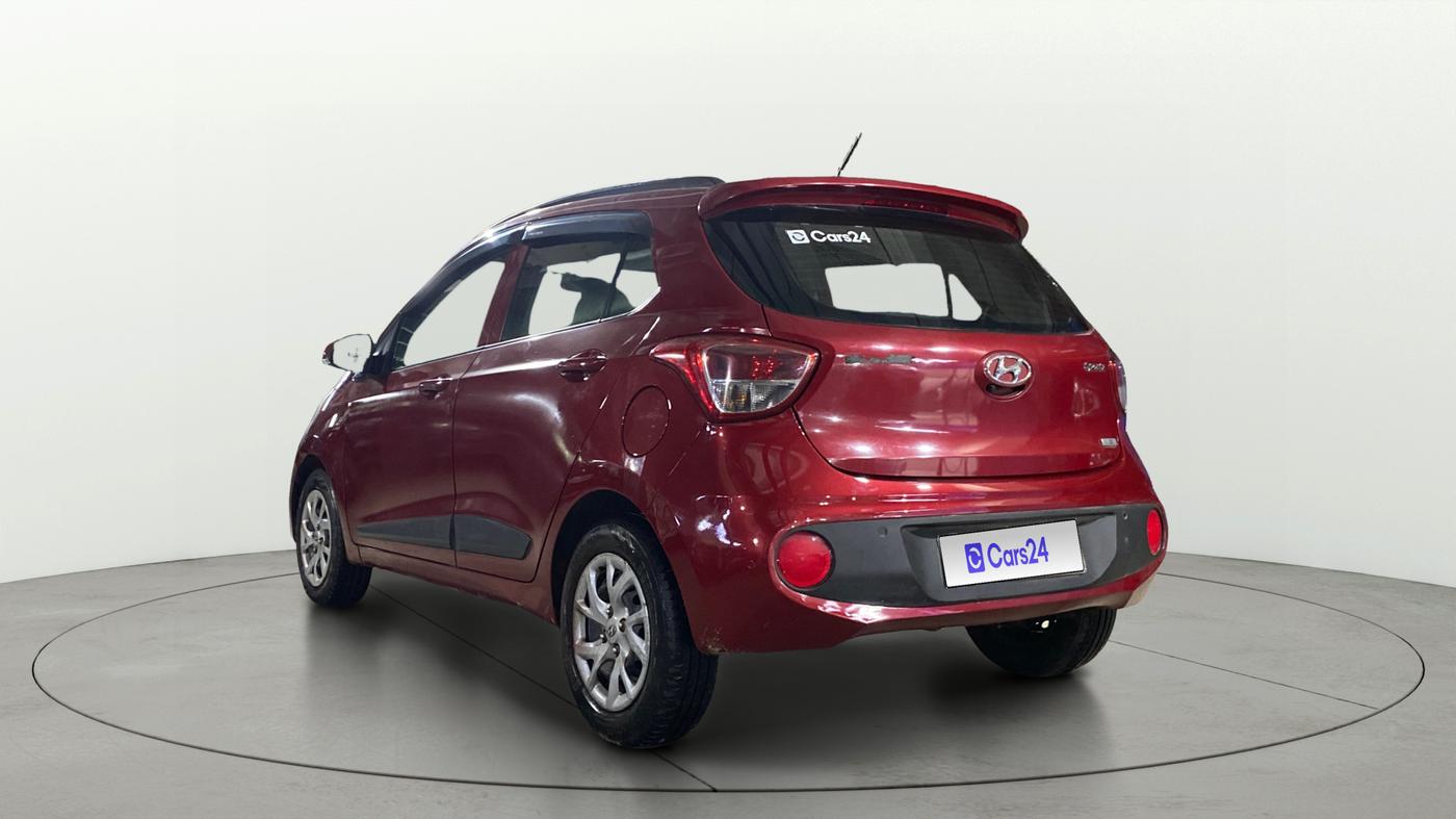 2019 Hyundai Grand i10 SPORTZ 1.2 KAPPA VTVT, Petrol, Manual, 61,679 km, Left Back Diagonal