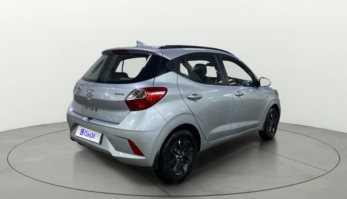 2021 Hyundai GRAND I10 NIOS SPORTZ AMT 1.2 KAPPA VTVT, Petrol, Automatic, 53,321 km, Right Back Diagonal
