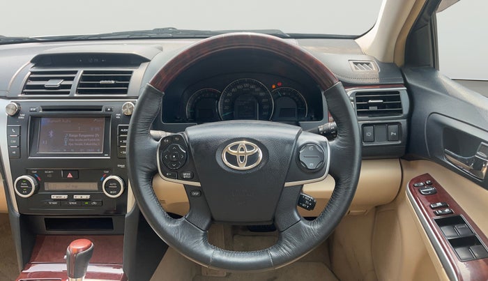 2012 Toyota Camry 2.5L AT, Petrol, Automatic, 67,585 km, Steering Wheel Close Up
