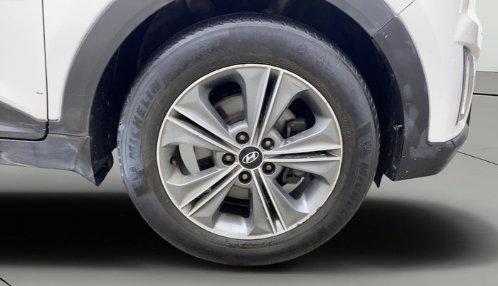 2017 Hyundai Creta SX PLUS AT 1.6 PETROL, Petrol, Automatic, 73,507 km, Right Front Wheel