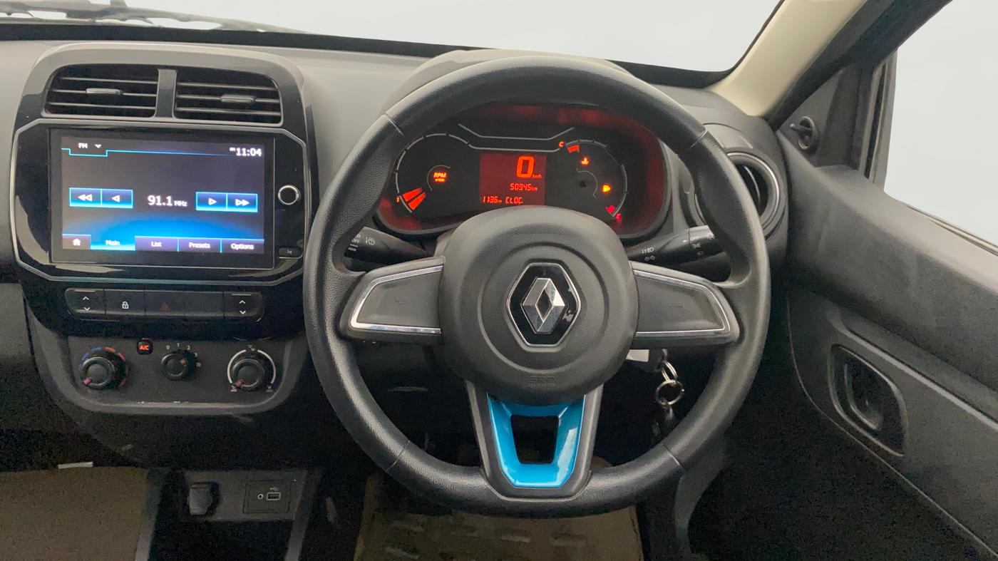 2021 Renault Kwid NEOTECH RXL 1.0 MT, CNG, Manual, 50,989 km, Steering Wheel Close Up