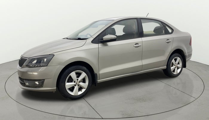 2017 Skoda Rapid STYLE 1.6 MPI, Petrol, Manual, 1,26,040 km, Left Front Diagonal