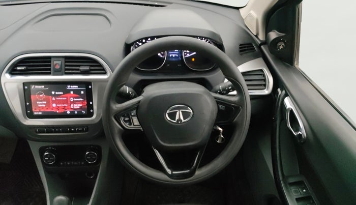 2019 Tata TIGOR XZA PLUS PETROL, CNG, Automatic, 49,058 km, Steering Wheel Close Up