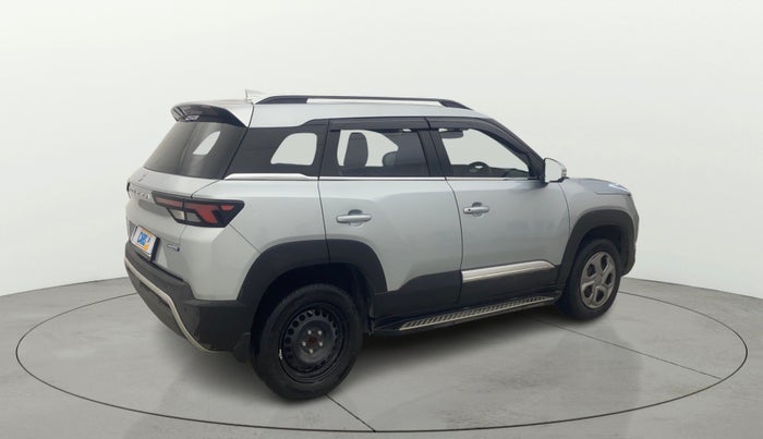2022 Maruti BREZZA VXI AT SMART HYBRID, Petrol, Automatic, 10,563 km, Right Back Diagonal
