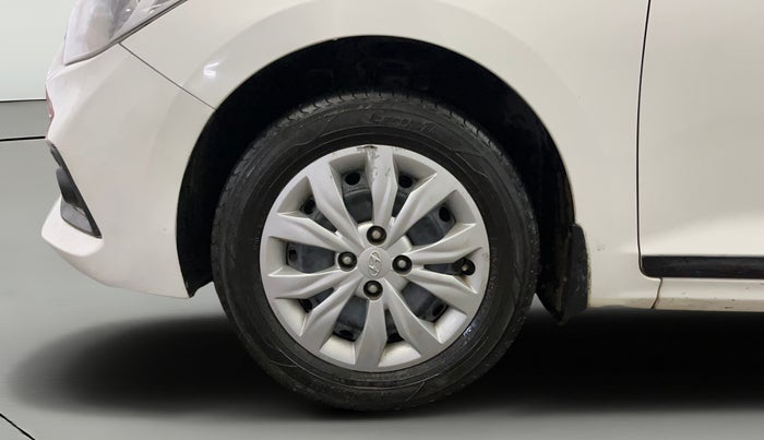 2019 Hyundai Verna 1.4 EX PETROL, Petrol, Manual, 97,678 km, Left Front Wheel