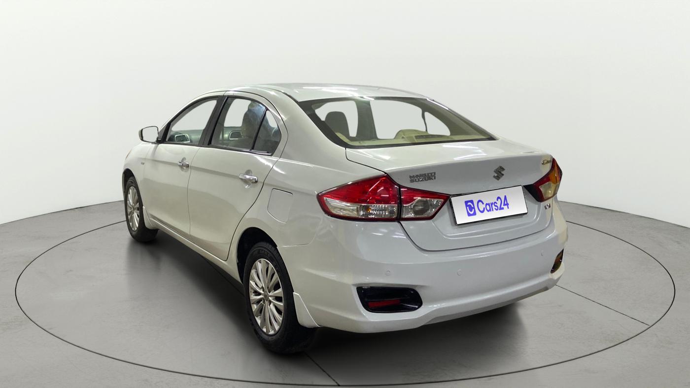 2015 Maruti Ciaz ZXI, Petrol, Manual, 1,27,674 km, Left Back Diagonal