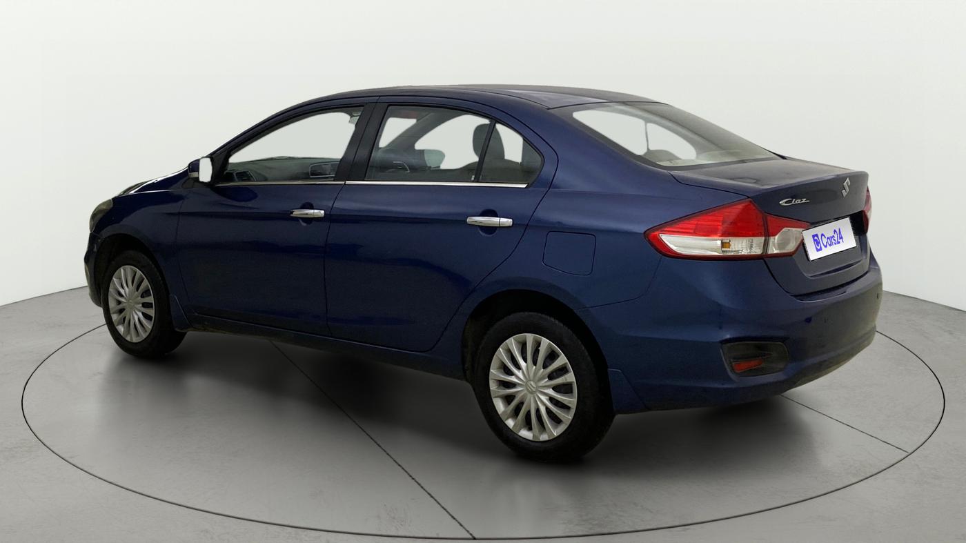 2017 Maruti Ciaz DELTA 1.4 MT PETROL, Petrol, Manual, 73,958 km, Left Back Diagonal