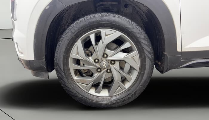2020 Hyundai Creta SX (O) 1.4 TURBO DCT, Petrol, Automatic, 49,612 km, Left Front Wheel