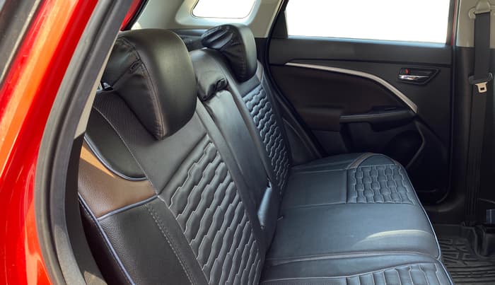 2024 Maruti BREZZA ZXI  AT SMART HYBRID DUAL TONE, Petrol, Automatic, 12,769 km, Right Side Rear Door Cabin