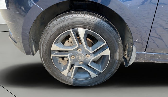 2019 Tata TIGOR XZ PLUS PETROL, CNG, Manual, 1,24,814 km, Left Front Wheel