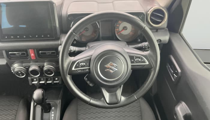 2023 Maruti JIMNY ALPHA ALL GRIP PRO AT, Petrol, Automatic, 17,814 km, Steering Wheel Close Up