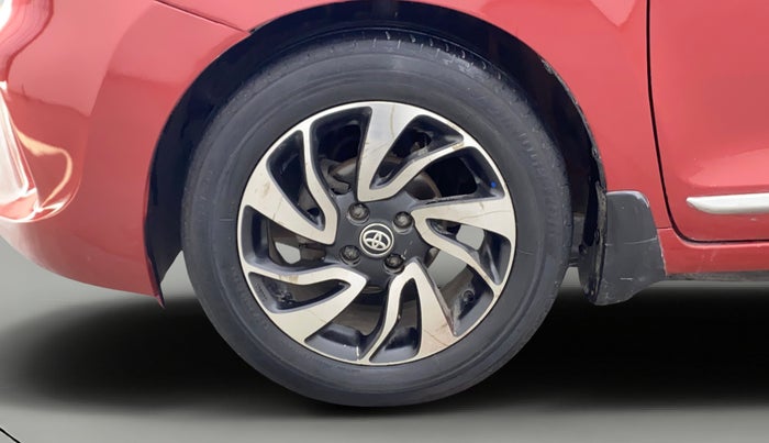 2019 Toyota Glanza G CVT, Petrol, Automatic, 51,972 km, Left Front Wheel