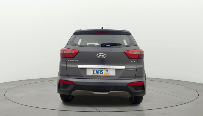 2017 Hyundai Creta SX PLUS AT 1.6 PETROL, Petrol, Automatic, 1,13,645 km, Back/Rear