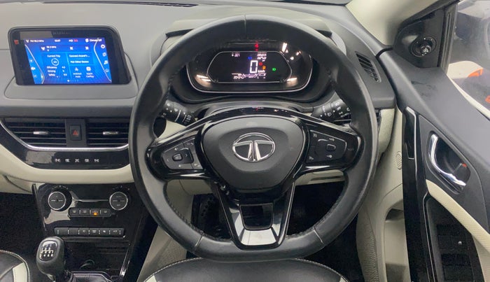 2022 Tata NEXON XZ PLUS (HS) PETROL, Petrol, Manual, 20,388 km, Steering Wheel Close Up