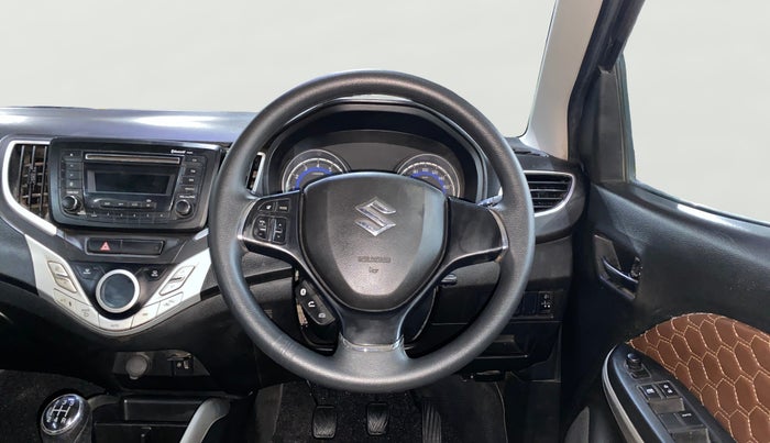 2018 Maruti Baleno DELTA 1.2 K12, Petrol, Manual, 90,508 km, Steering Wheel Close Up