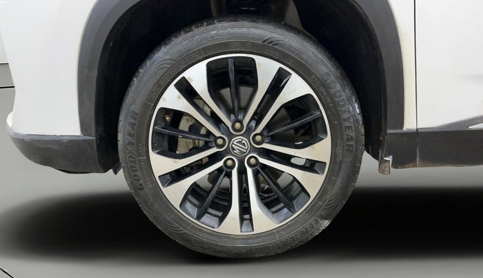 2021 MG HECTOR PLUS SHARP 1.5 PETROL TURBO HYBRID MT 6-STR, Petrol, Manual, 27,438 km, Left Front Wheel