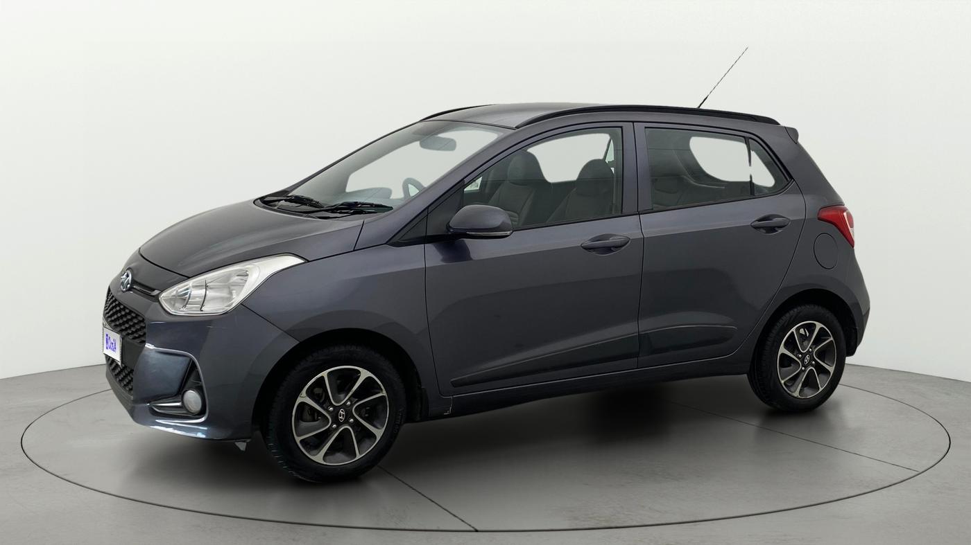 2018 Hyundai Grand i10 SPORTZ AT 1.2 KAPPA VTVT, Petrol, Automatic, 31,859 km, Left Front Diagonal
