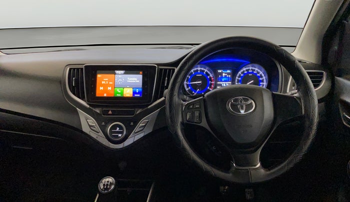 2021 Toyota Glanza G, Petrol, Manual, 57,040 km, Steering Wheel Close Up