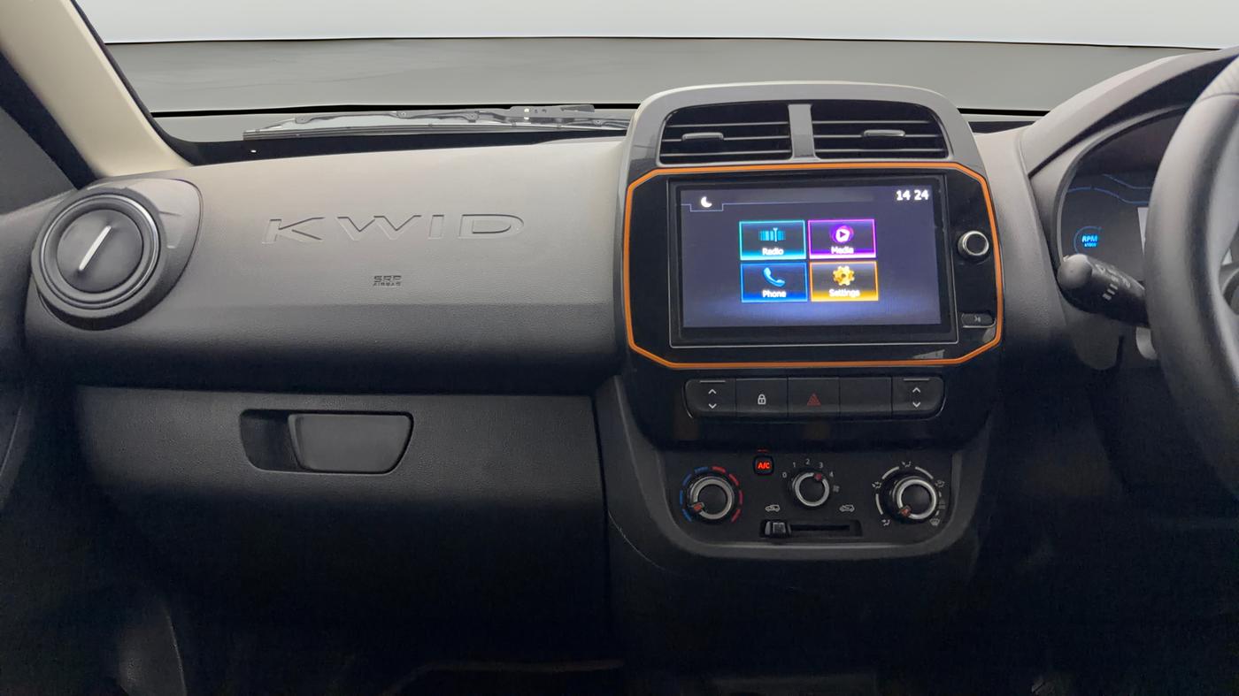 2019 Renault Kwid CLIMBER 1.0 AMT (O), Petrol, Automatic, 40,515 km, Air Conditioner