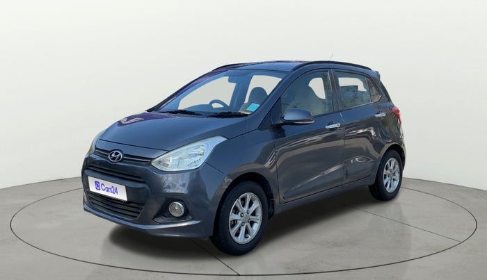 2014 Hyundai Grand i10 ASTA 1.2 KAPPA VTVT, Petrol, Manual, 34,865 km, Left Front Diagonal