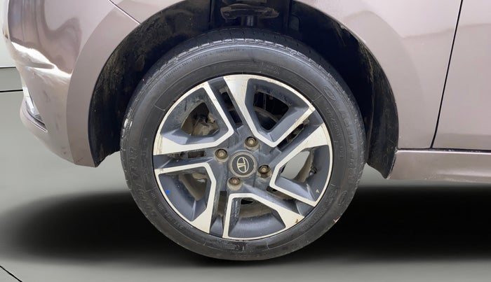 2018 Tata TIGOR XZ PLUS PETROL, Petrol, Manual, 52,239 km, Left Front Wheel