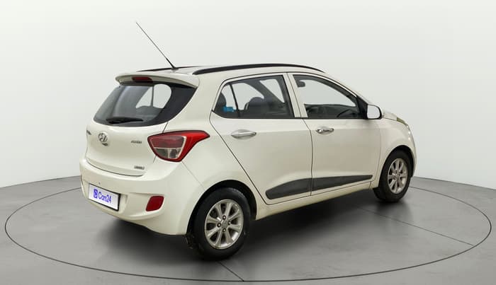 2015 Hyundai Grand i10 ASTA AT 1.2 KAPPA VTVT, Petrol, Automatic, 76,388 km, Right Back Diagonal