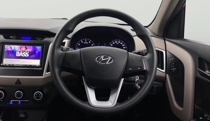 2019 Hyundai Creta E PLUS 1.6 PETROL, Petrol, Manual, 45,377 km, Steering Wheel Close Up