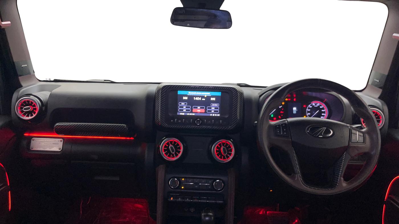 2022 Mahindra Thar LX PETROL HT 4WD AT, Petrol, Automatic, 47,201 km, Dashboard