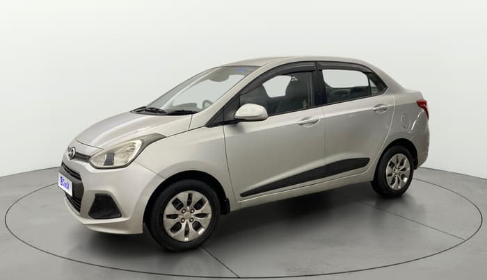 2014 Hyundai Xcent S 1.2, CNG, Manual, 1,11,513 km, Left Front Diagonal